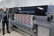На фабрике женской одежды BUSINESS LINE установлен принтер GongZheng ThunderJet