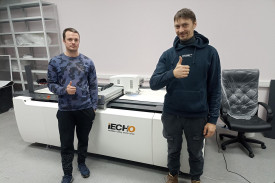 В компании "Русские краски" установлены УФ-принтер Sprinter и плоттер iECHO PK