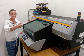 Запуск Mimaki UJF-6042 MkII на производстве новогодних игрушек в Беларуси