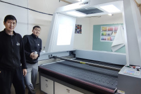 В компании Denrom запущен лазерный раскройщик Photonim P1812 Scan Pro