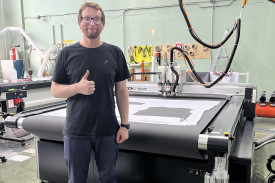 Запуск раскройного комплекса iECHO TK4S-2516 в столичной РПК FortePrint