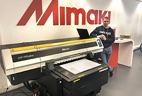 "Новогоднее" обучение в кругу коллег из Mimaki Europe
