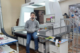 В компании Saliteks установлен лазерный раскройщик Photonim P1812 Scan Pro