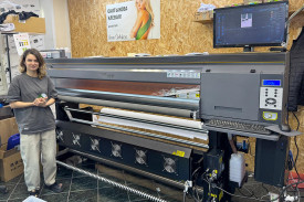 "Студия КИТ" сменила принтер Mimaki TS55 на скоростной ARK-JET SUB 1904
