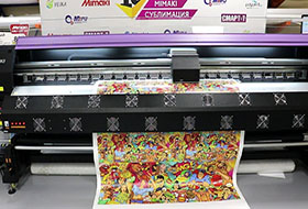 Постерная бумага City Light и плоттер Mimaki SWJ-320