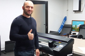 В компании "Балтийский тент" установлен режущий плоттер Mimaki CG-130AR