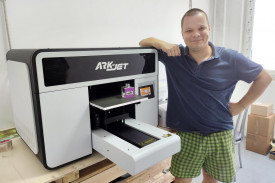 Cувенирный УФ-принтер ARK-JET UV 2942 в компании STcandle из Красногорска