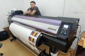 Уже третий принтер Mimaki установлен в компании Garna Sport из Екатеринбурга