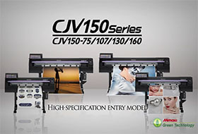 Новая линейка CJV150 в видеообзоре от Mimaki