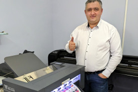 В компании "Тринити-принт" (Старый Оскол) установлен плоттер VULCAN SC-350