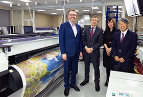 Принимаем в гостях высоких гостей из Mimaki