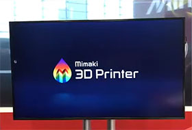 3D-принтер Mimaki 3DUJ-553 на выставке formnext-2017