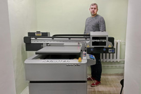 В подмосковной типографии ZZPOST установлен  УФ-принтер Sprinter DPP A1E