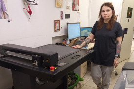 Режущий плоттер VULCAN FC-500VC установлен в типографии Printellect (Спб)