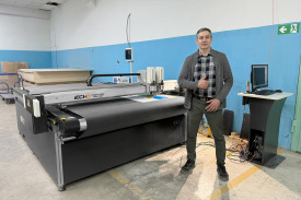 В компании СONTINENT Digital Print установлен раскройщик iECHO TK4S
