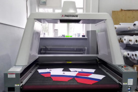 Запуск лазерного раскройщика Photonim P1812 Scan Pro на фабрике MAVEX sport