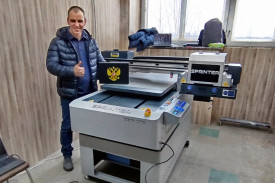 На заводе радиоэлектроники "Вр Ин. Тех" установлен УФ-принтер Sprinter DPP A1E
