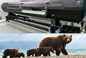 Запускаем уже четвертый Mimaki SWJ-320 на далеком острове Сахалин