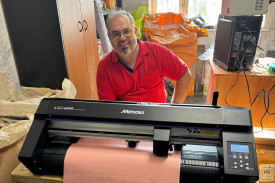 Запуск плоттера Mimaki CG-60AR для шаблонов для пескоструя