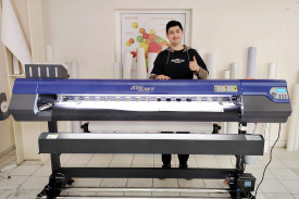 ARK-JET SOL 1601 пришел на смену принтеру Mimaki в РПК "Реклама-Центр"