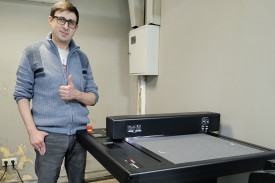 Режущий плоттер VULCAN FC-500VC установлен в РА Лайф+ из Тюмени