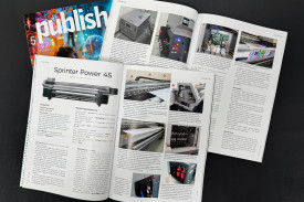 Обзор журнала Publish: УФ-принтер Sprinter Power 4S