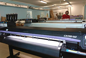 Шесть плоттеров Mimaki для производства фресок и обоев в Татарстане