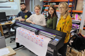 Режущий плоттер Mimaki CG-130AR установлен в РПК "Клевер" из Иванова