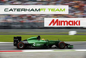 Союз Mimaki и Caterham в стремлении к лидерству в Формуле 1