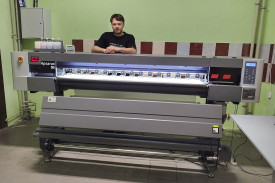 GongZheng Apsaras G2 и TitanJet RTX34 в компании "Славянские Украсы"