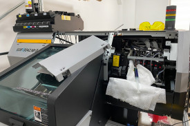 Очередной перевод Mimaki UJF-3042 MkII на чернила Artix UV Plus LUS-120