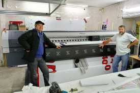 ARK-JET SOL 3204 заменил принтеры Mimaki в компании "Реал-Принт" из Челябинска
