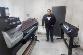 Сразу два станка Mimaki установлены в типографии Mr.Black из Краснодара