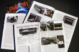 Обзор журнала Publish: УФ-принтер Sprinter Power PRO 3200