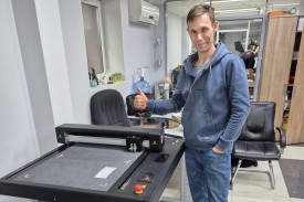 Режущий плоттер VULCAN FC-500VC запущен в типографии "ПринтТайм" из Москвы