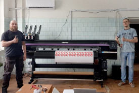 Mimaki CJV150-160 запущен на Белорецком заводе теплового оборудования