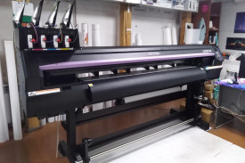 Второй экосольвентник Mimaki CJV150 установлен в РПК "Бот Сад" из Хабаровска