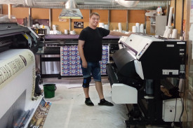 Флагманский экосольвентный принтер Mimaki JV330-160 в РПК "Гарри Плоттер"