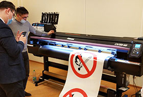 Mimaki CJV150 - лучшее решение для предприятия Газпрома