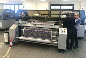 Mimaki Tiger - текстильная печать класса Industrial