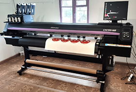 Новый рекламный стартап в Люберцах выбирает Mimaki CJV150