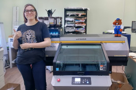 На производстве сувениров в Новосибирске установлен Mimaki UJF-6042 MkII e