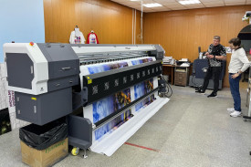3-х метровый экосольвентник ARK-JET SOL 3200 запущен в Петропавловске-Камчатском