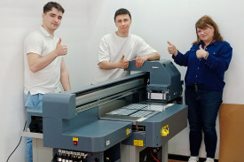 Запуск УФ-принтера ARK-JET UV6090 G5i в столичной компании "Фирма Г.О.С.Т."