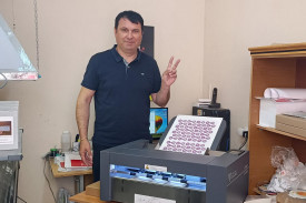 Режущий плоттер VULCAN SC-350 установлен в РА KLEVER из Ижевска