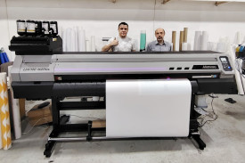 Инсталляция УФ-принтера Mimaki UJV100-160 Plus в РПК "ПСП" из Самары