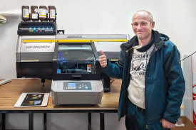 Уже третий Mimaki UJF-3042 MKII e запущен в компании "Абсолют Медиа" из Уфы