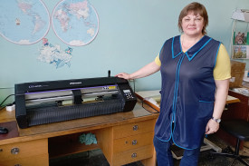 Плоттер Mimaki CG-60AR установлен в издательстве "Белорусский Дом печати"