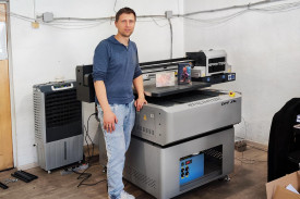 В компании ARTCRAFT из Курска установлен УФ-планшет Sprinter DPP A1E