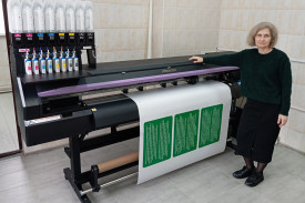 Mimaki CJV150 установлен для сети заправочных автостанций Брестской области